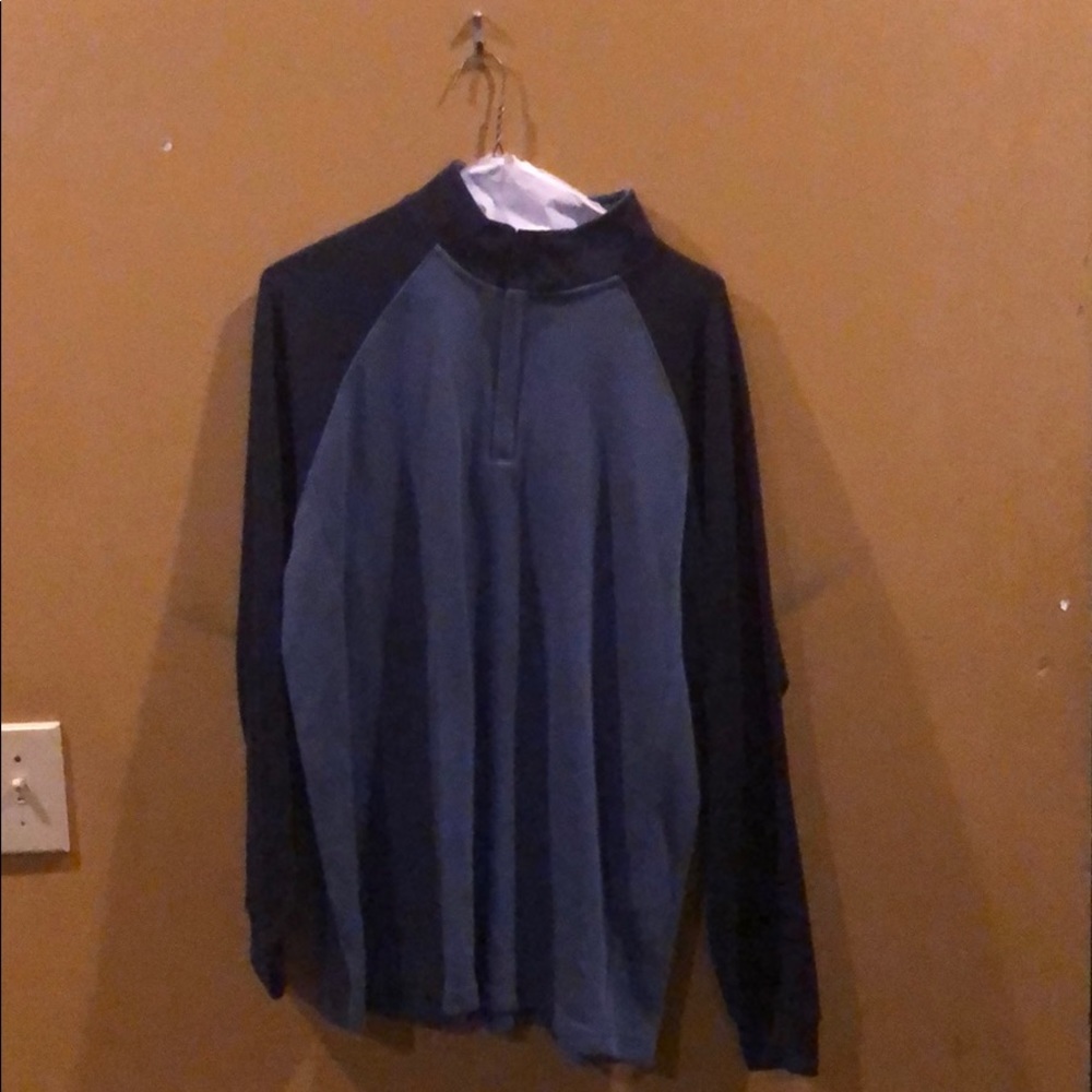 Navy Blue Baby Blue Sweater